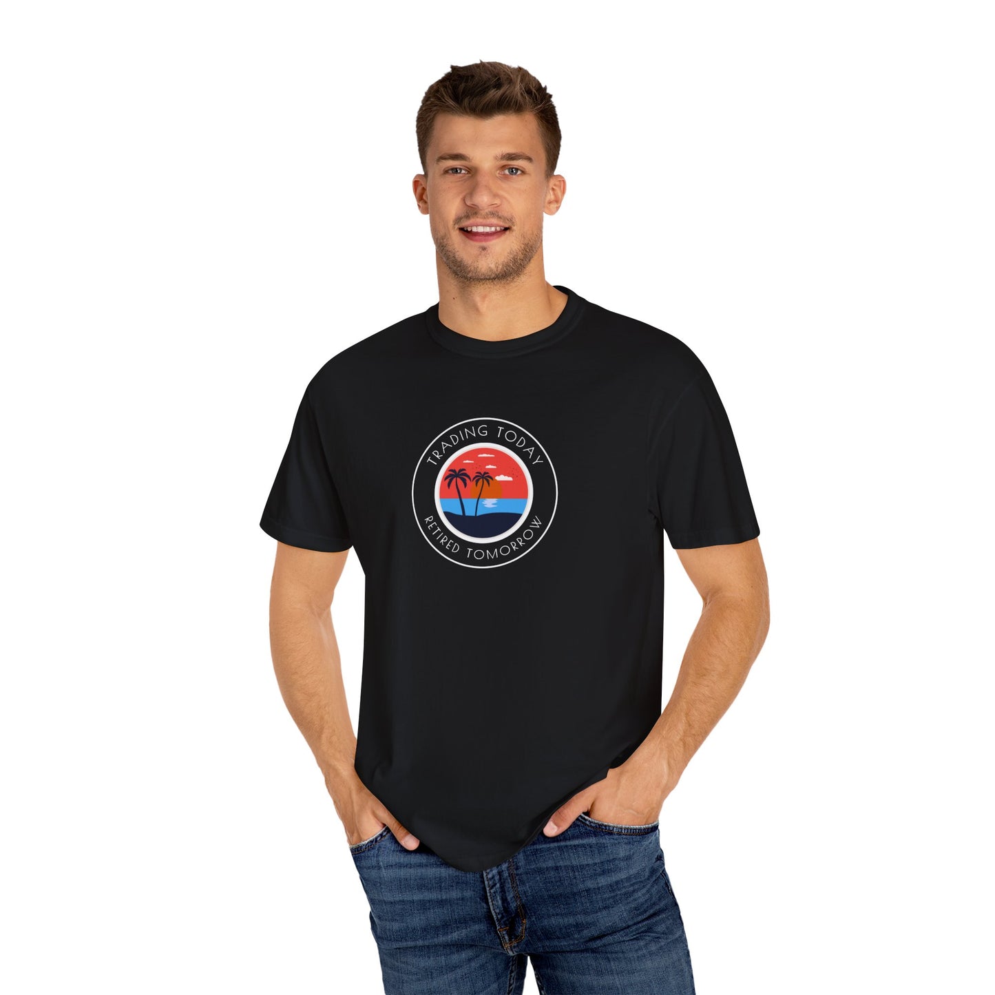 Beach Trading Today Retired Tomorrow T-Shirt