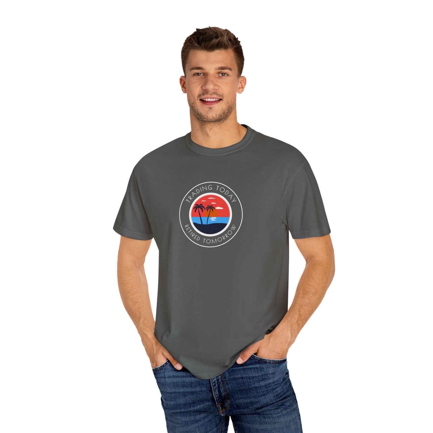 Beach Trading Today Retired Tomorrow T-Shirt