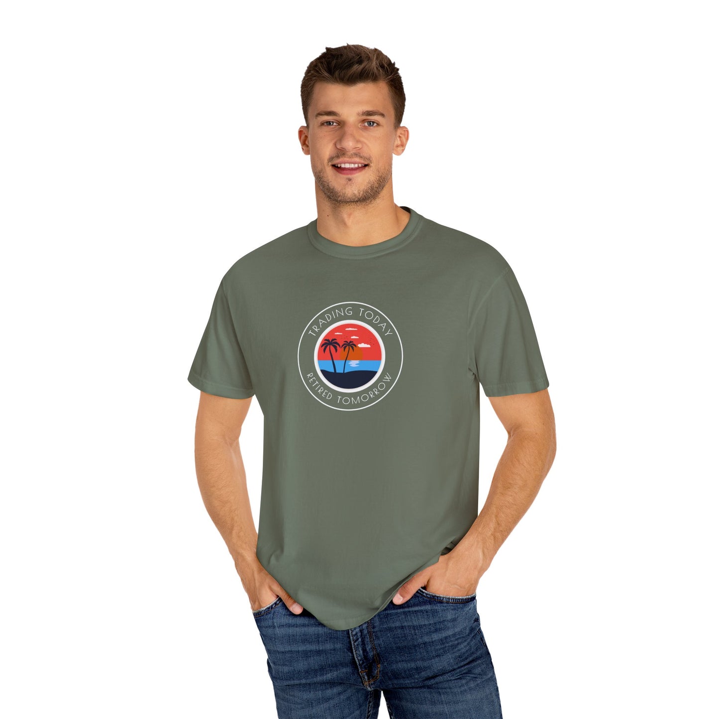Beach Trading Today Retired Tomorrow T-Shirt