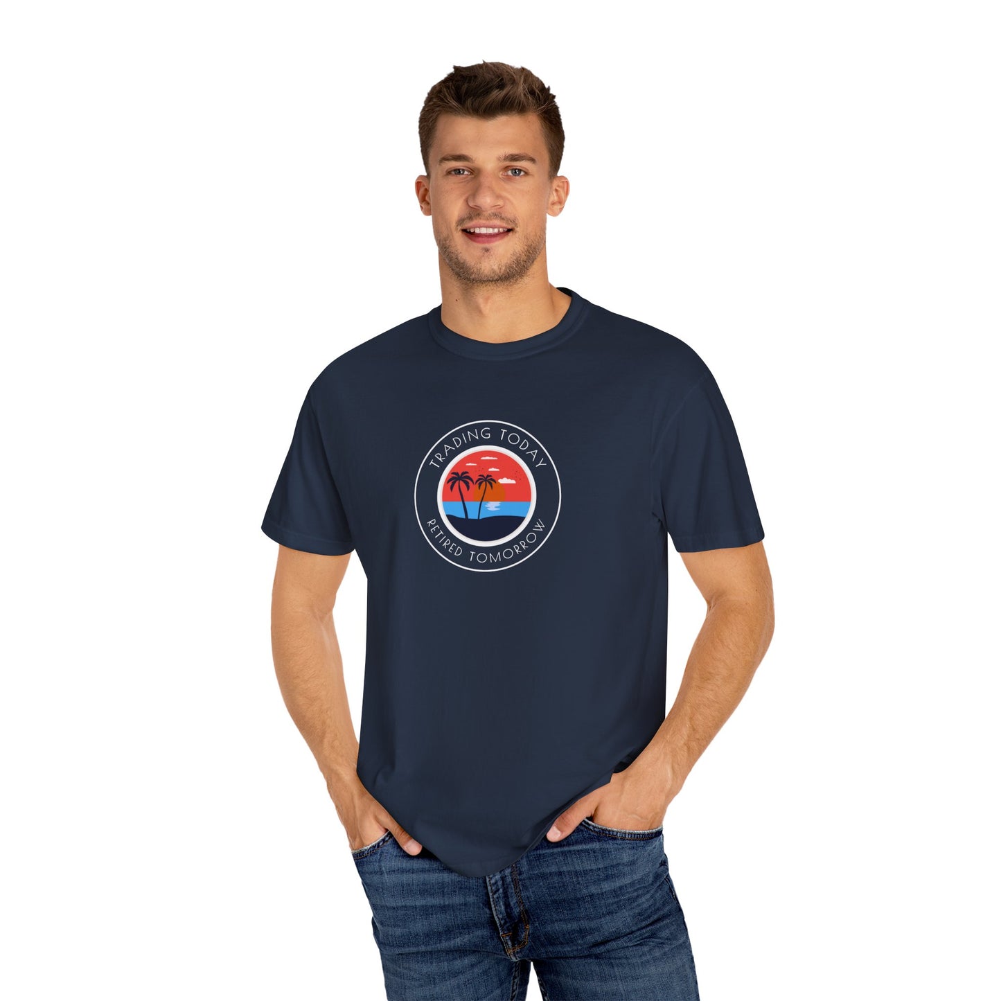 Beach Trading Today Retired Tomorrow T-Shirt